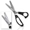 Better Office Products Prof Pinking Shears, 9in. Stainless Steel Pinking Shears, Zig Zag Cut Scissors, Serrated Blades 00606 - alternate 1
